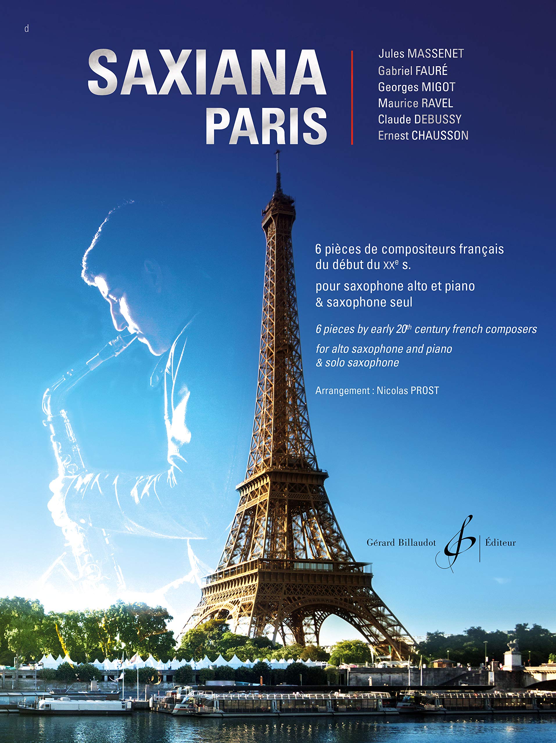 Saxiana paris - 6 pieces de compositeurs francais du debut du xxe s: 6 pièces de compositeurs français du début du XXe s book