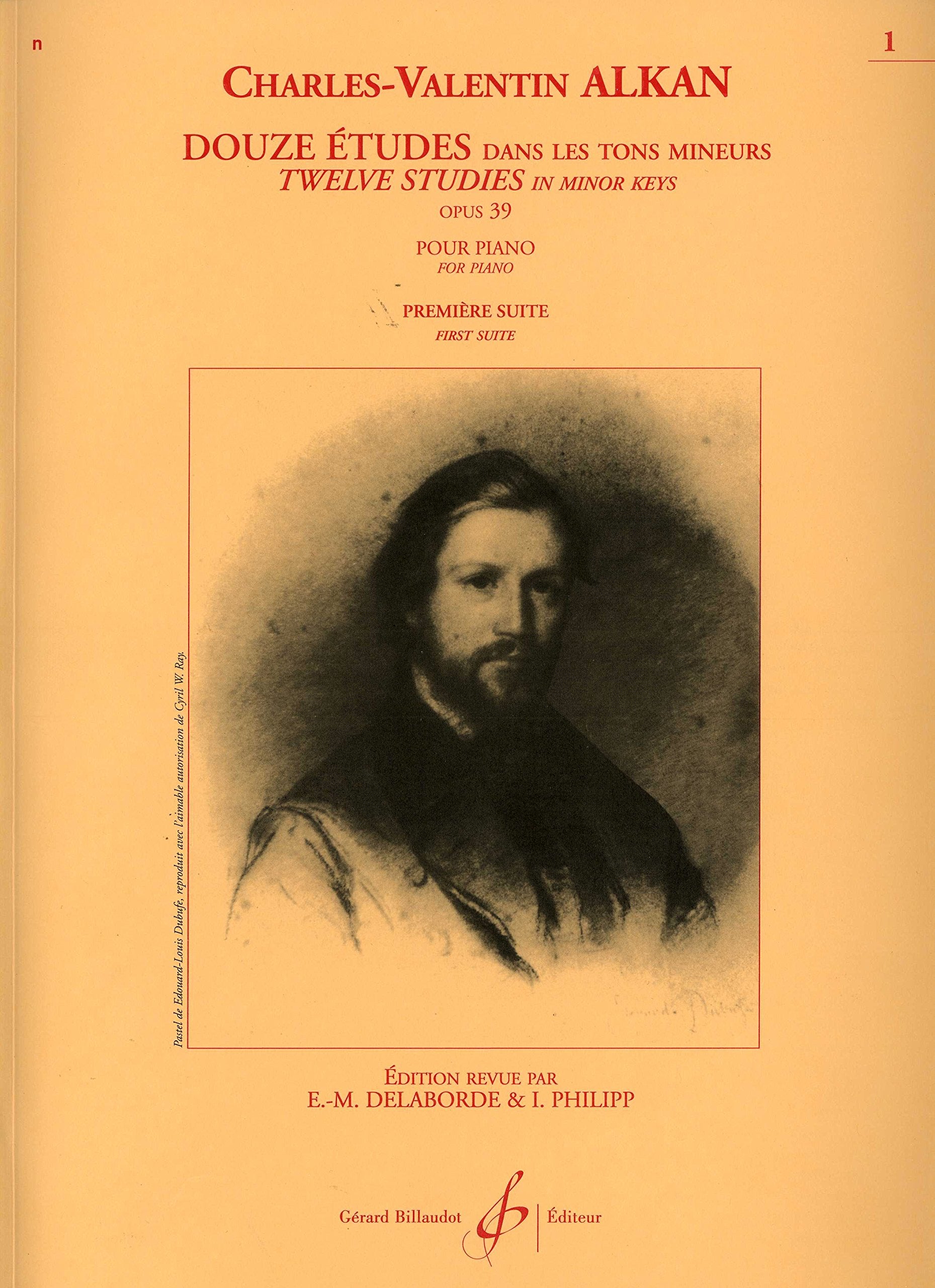 12 ETUDES DANS LES TONS MINEURS OPUS 39 VOLUME 1 Sheet Music