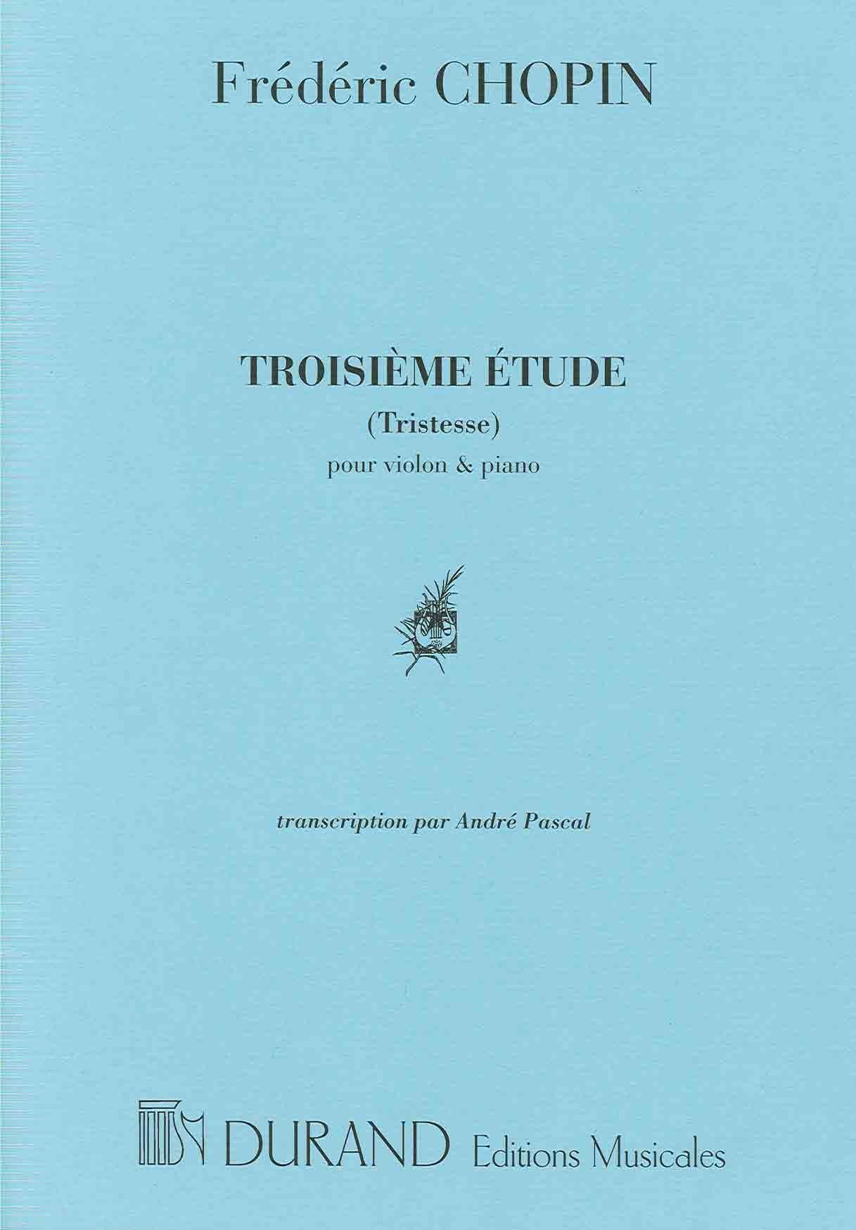 Product Image: Tristesse Violon-Piano