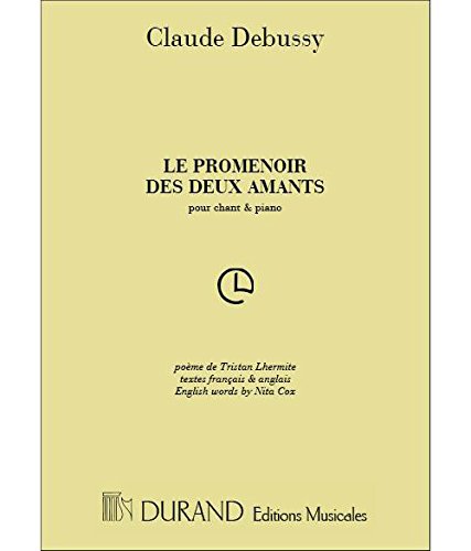 Promenoir Des 2 Amants Voix Grave-Piano (Fr-Angl book