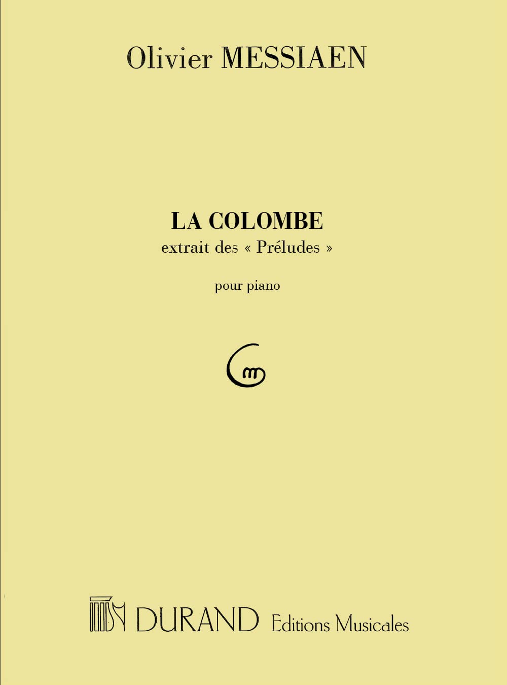 La Colombe. Klavier Solo. Sonstiges Produkt Sheet Music