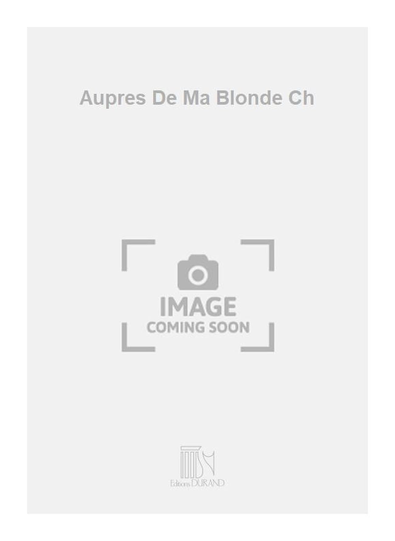 Aupres De Ma Blonde Ch book