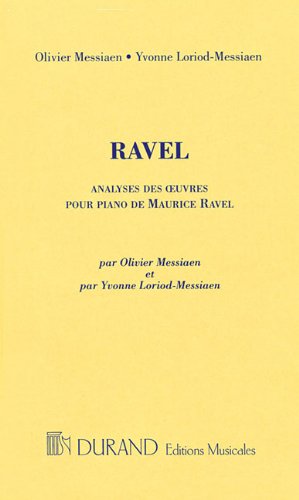 Analyses Des Oeuvres Pour Piano de Maurice Ravel Social Sciences