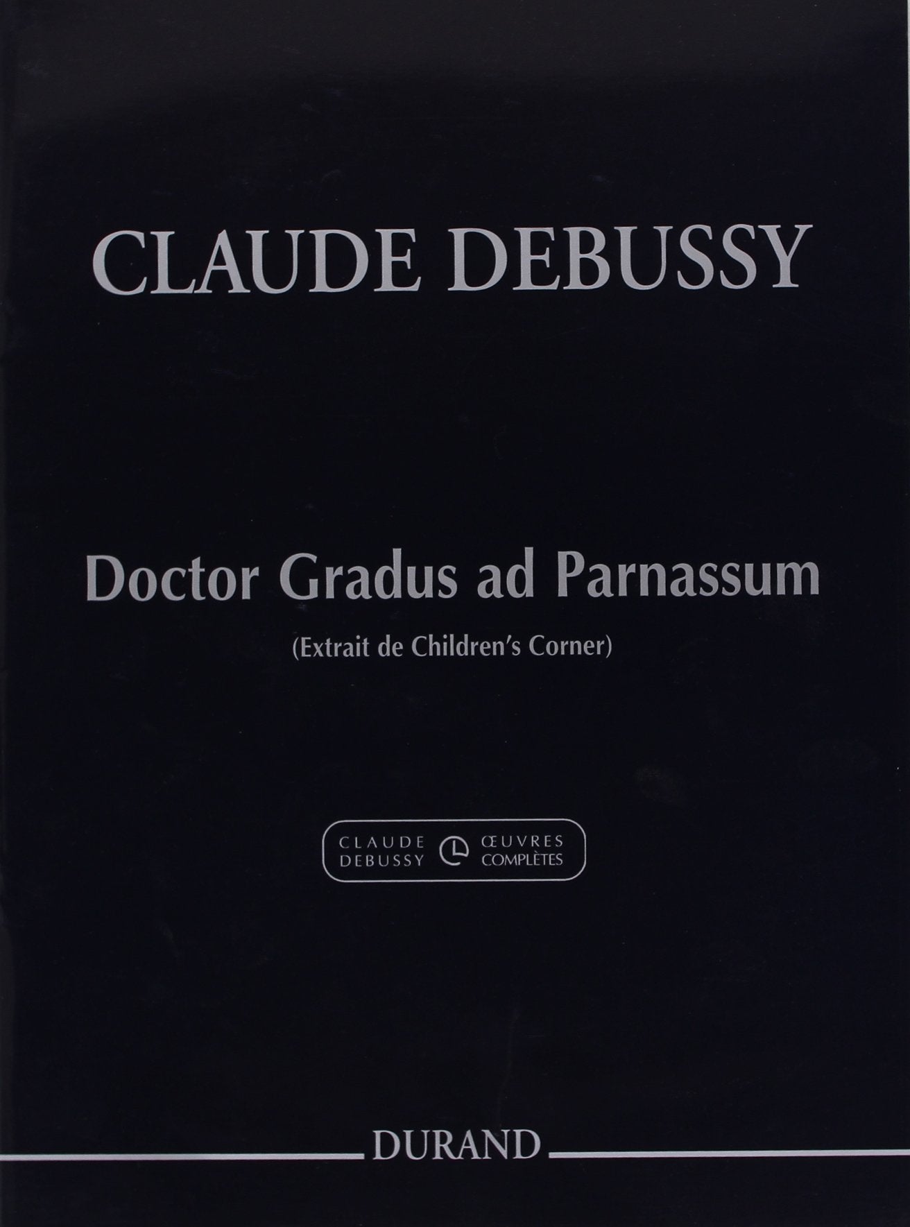 Doctor Gradus ad Parnassum (ext.Children's corner) - Piano book