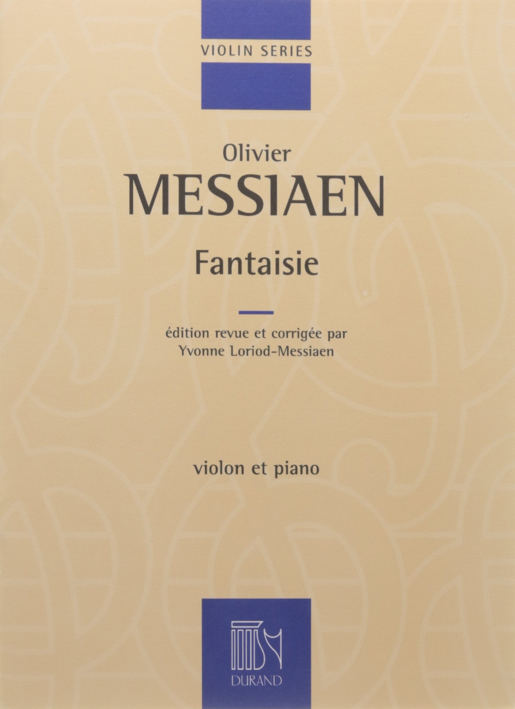 Fantaisie Pour Violon Et Piano book