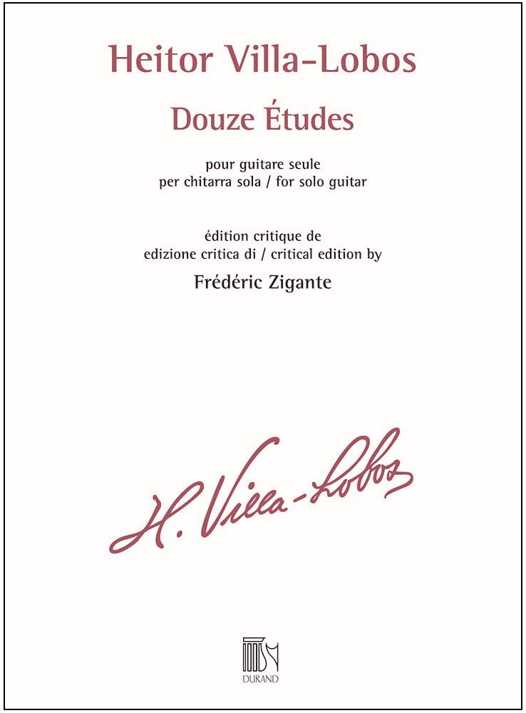 12 Études. Gitarre Solo. Sheet Music