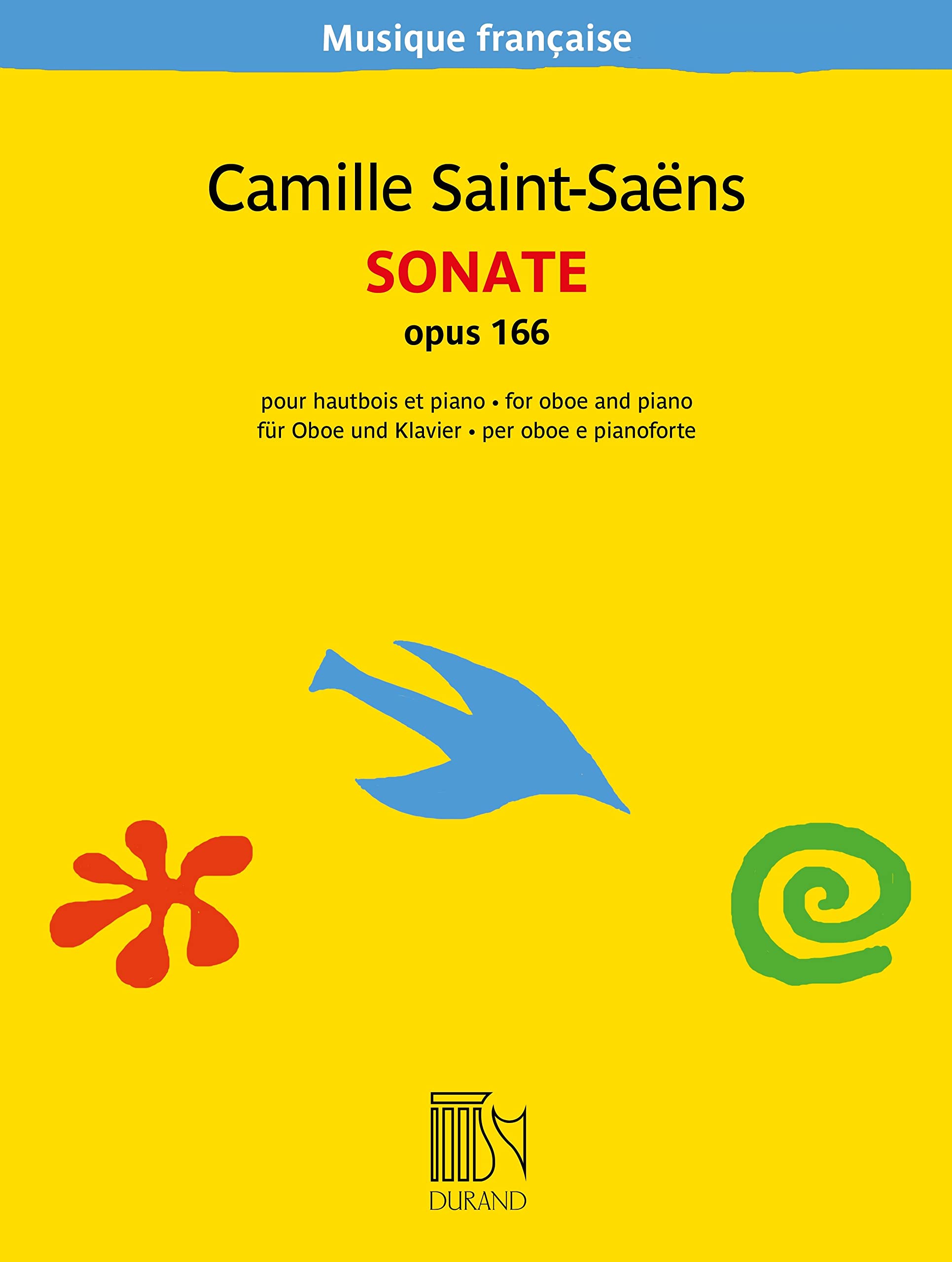 Sonate opus 166. Oboe mit Begleitung. Buch und Einzelstimme(n) Sheet Music