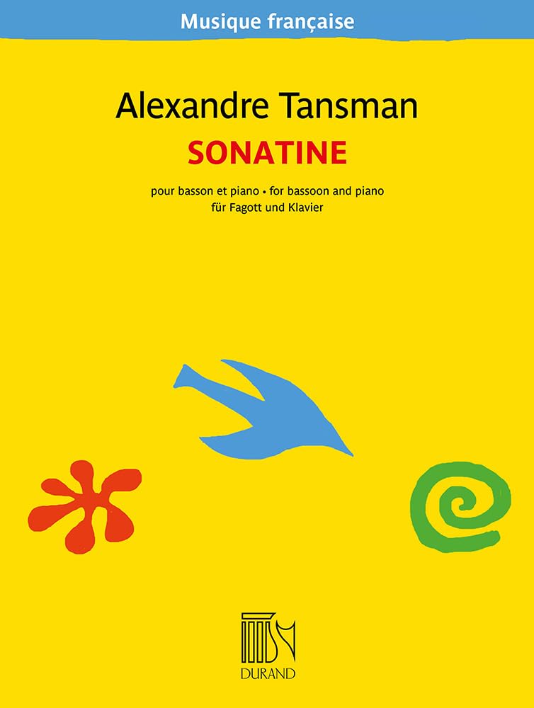 Sonatine pour basson et piano. Recueil + Partie(s) book