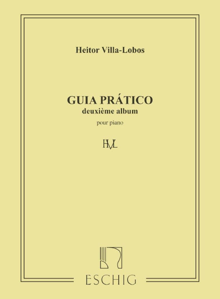VILLA-LOBOS GUIA PRATICO ALBUM N 2 PIANO PIANO Arts & Music