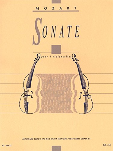 SONATE 2 VIOLONCELLES (OU 2 BASSONS) Arts & Music