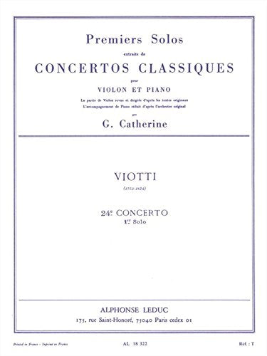 PREMIERS SOLOS CONCERTOS CLASSIQUES:N024 VIOLON ET PIANO book