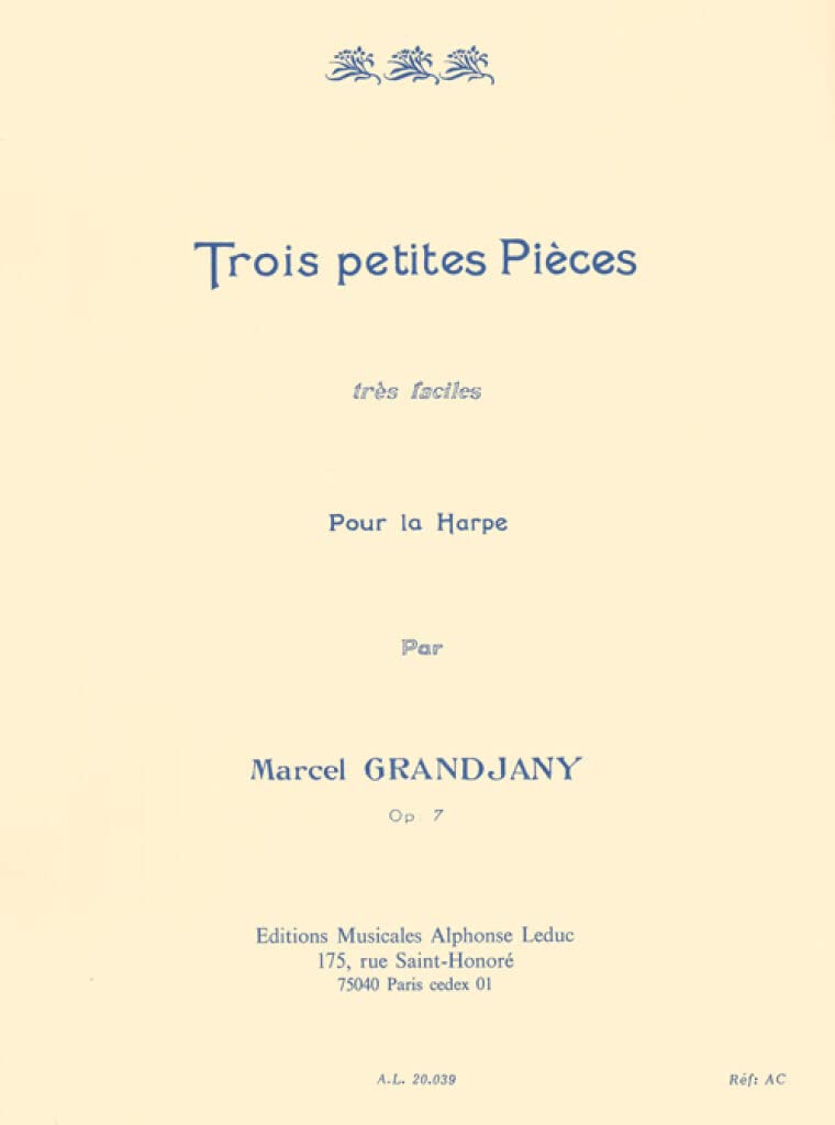 3 PETITES PIECES TRES FACILES OP7 HARPE book