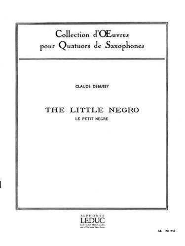 PETIT NEGRE 4 SAXOPHONES/PARTITION ET PARTIES Sheet Music