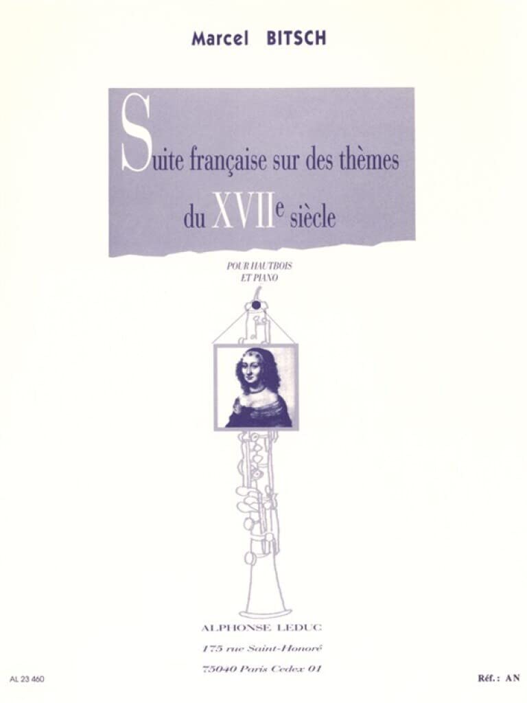 SUITE FRANCAISE SUR DES THEMES DU 17EME SIECLE HAUTBOIS ET PIANO book