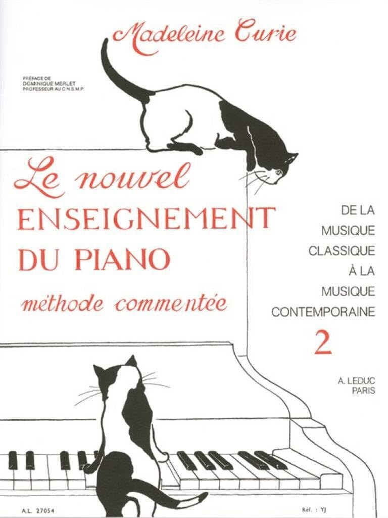 Madeleine curie : le nouvel enseignement du piano vol.2 book