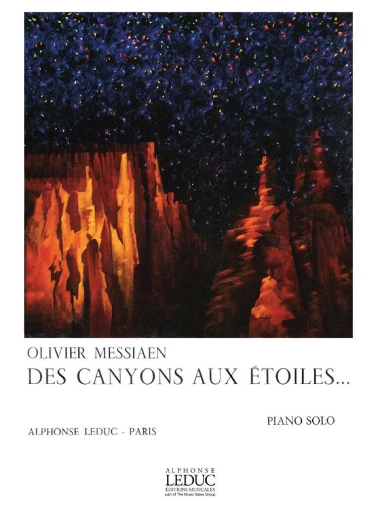 DES CANYONS AUX ETOILES PIANO SOLO book