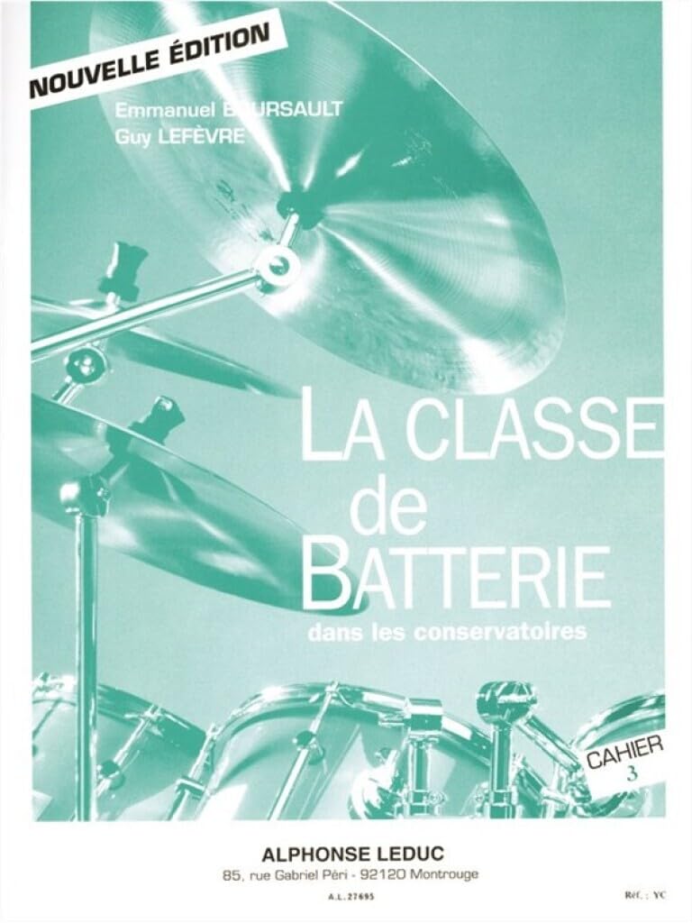 Classe de Batterie dans les Conservatoires Vol.3 book