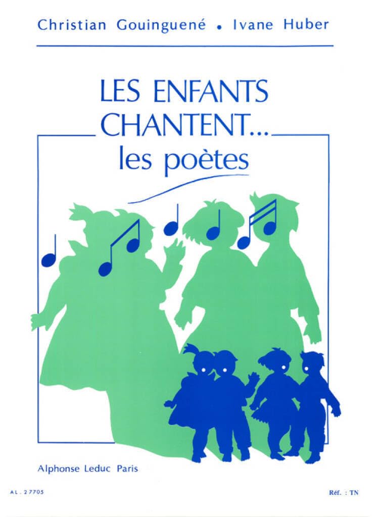 ENFANTS CHANTENT...LES POETES Sheet Music