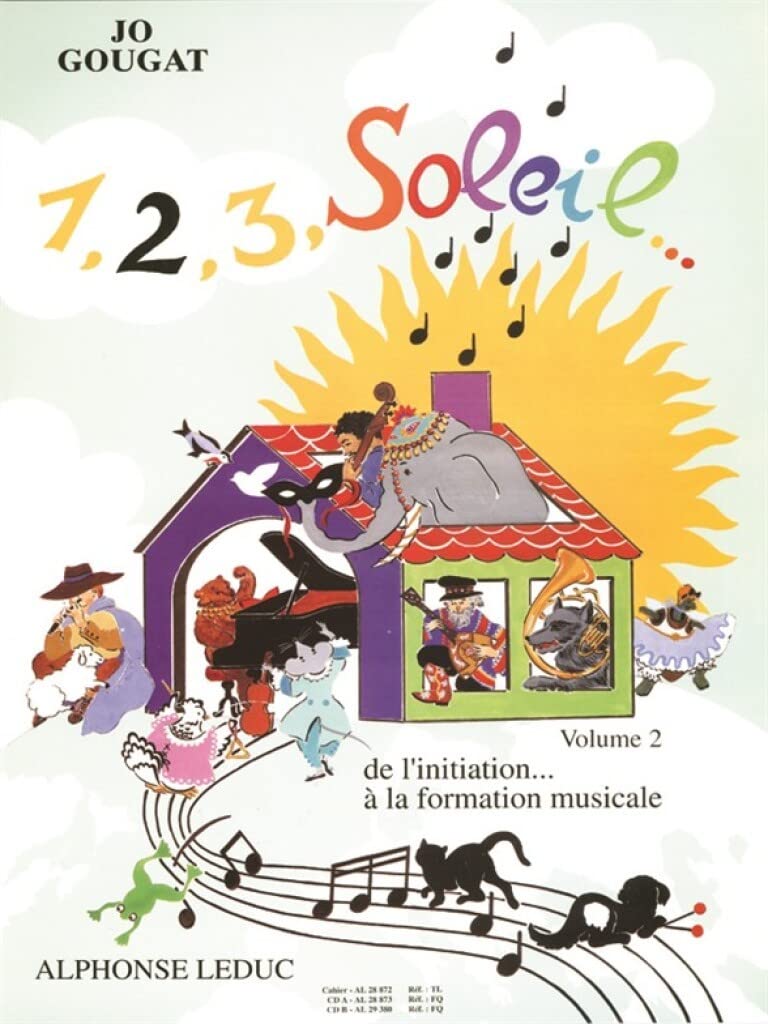 1,2,3 Soleil de l'Initiation - Volume 2. Solo pour Chant. Comprend Enregistrement(s) en ligne book
