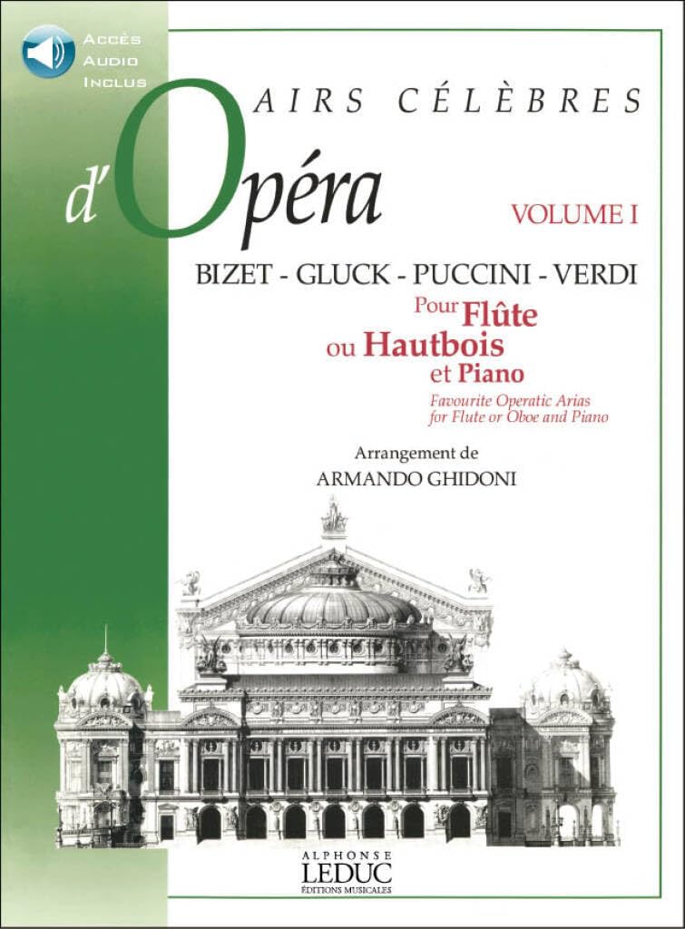 Airs celebres d'operas vol.1 (flute/piano) book