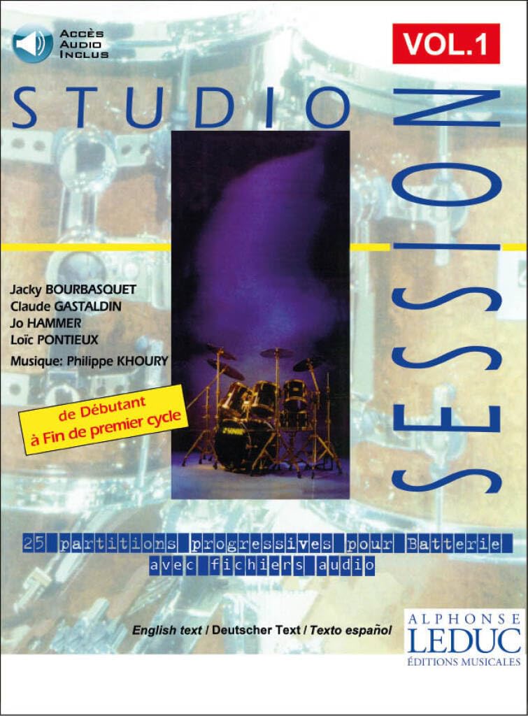 JACKY BOURBASQUET, CLAUDE GASTALDIN JO HAMMER, LOIC PONTIEUX ET PHILIPPE KHOURY - STUDIO SESSION, VO Sheet Music