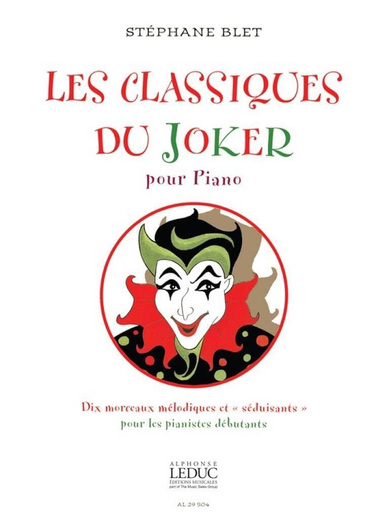 STEPHANE BLET: LES CLASSIQUES DU JOKER (PIANO SOLO) PIANO Sheet Music
