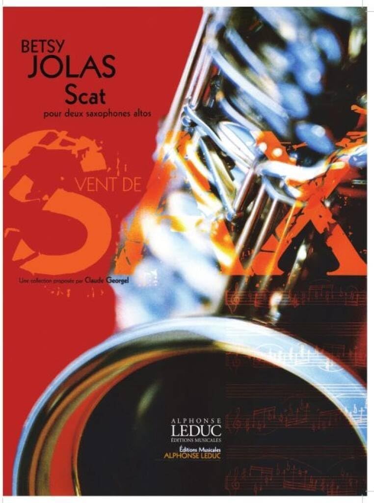 Jolas betsy scat (georgel) 2 alto saxophones book book