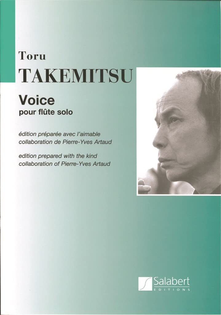 Product Image: TORU TAKEMITSU : VOICE - POUR FLUTE SOLO