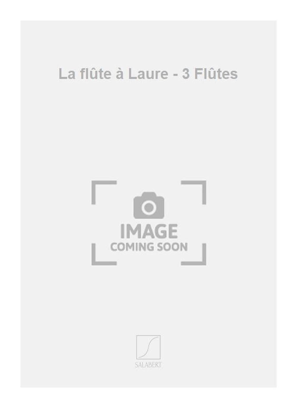 LA FLUTE A LAURE3 TRIOS FACILES 3 FLUTES FLUTE TRAVERSIERE Arts & Music