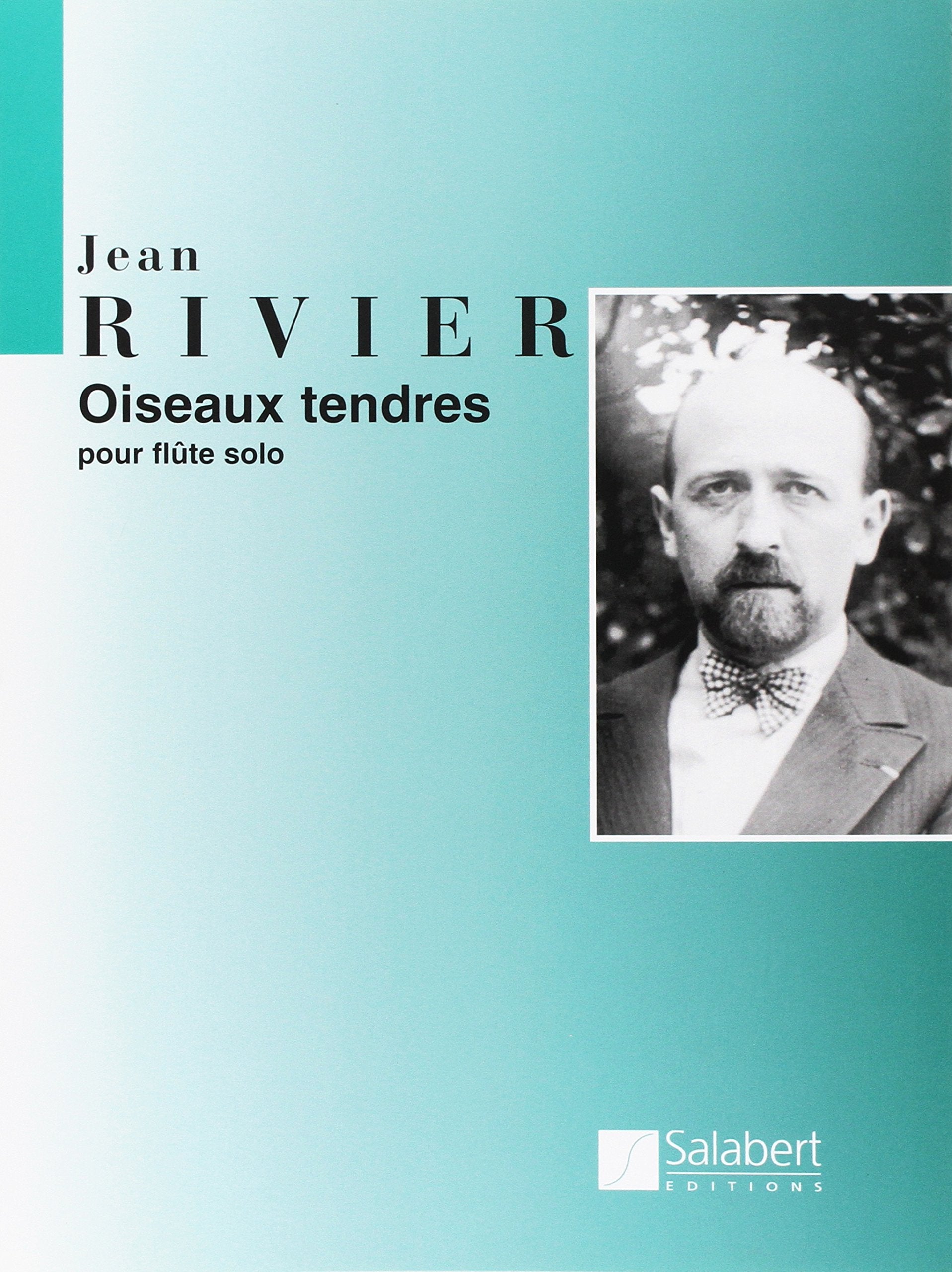 Oiseaux tendres pour flute solo flute traversiere book