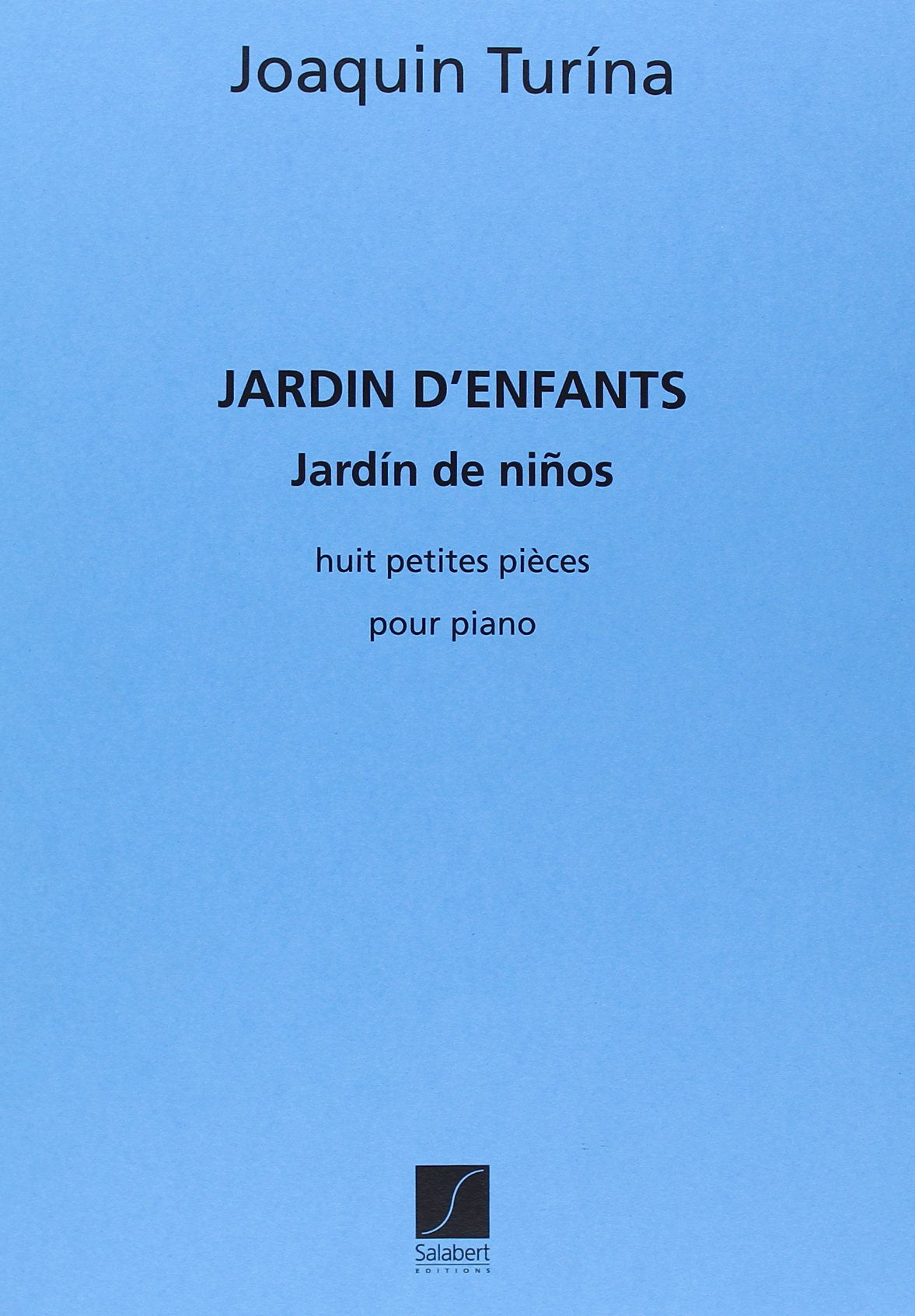 Jardins d'enfants Op.63 - Piano book