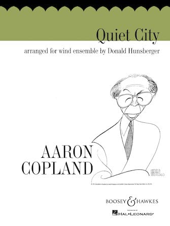 Quiet City: QMB 564. Blasorchester. Partitur. (Quarter Military Band, QMB 564) Sheet Music