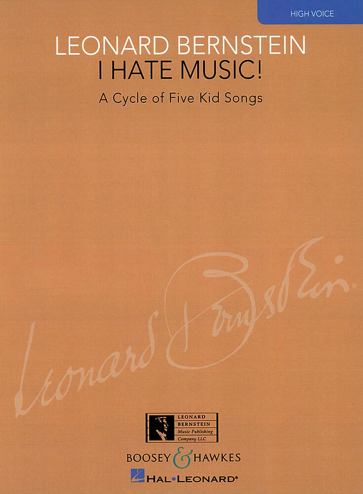 I Hate Music!: A Cycle of Five Kid Songs. hohe Stimme und Klavier. hoch. Social Sciences