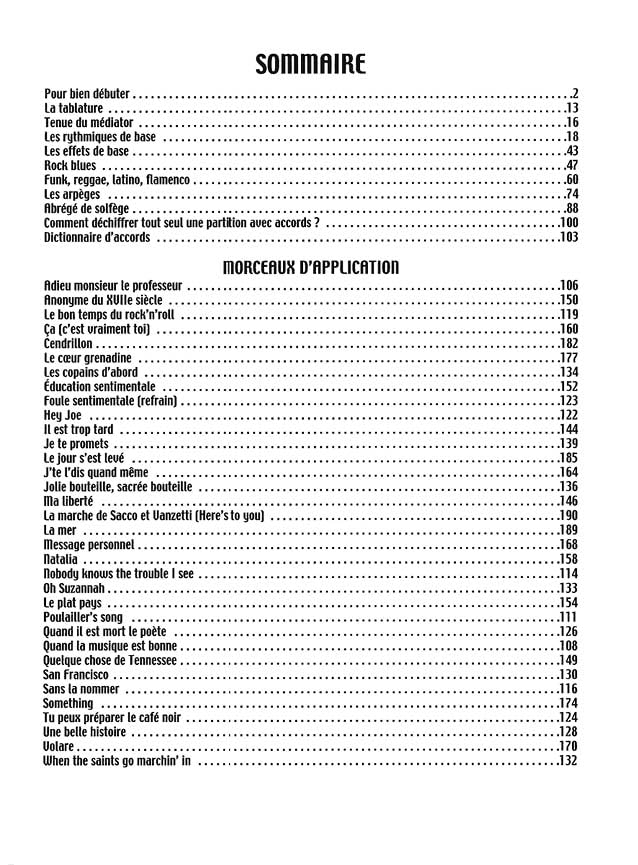 Je m'accompagne facilement à la guitare. Comprend Enregistrement(s) en ligne book