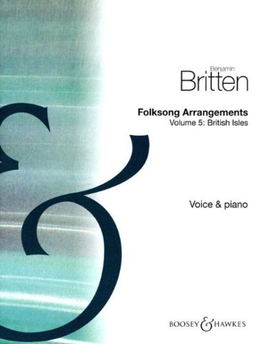 Folk Song Arrangements: British Isles. Vol. 5. hohe Singstimme und Klavier. hoch. Arts & Music