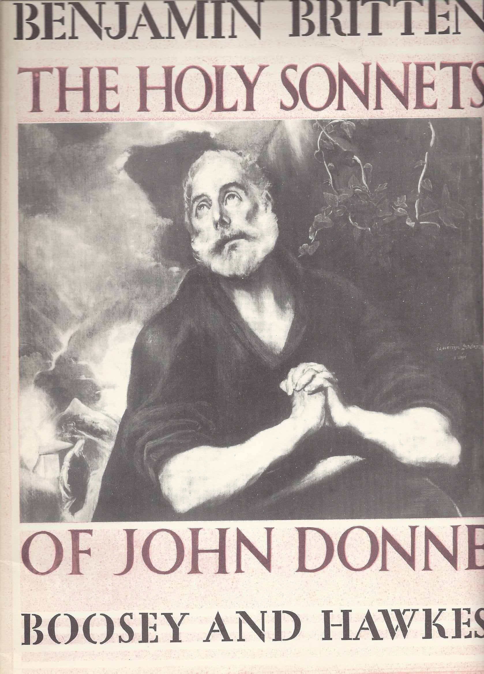 The holy sonnets of john donne op. 35 chant book
