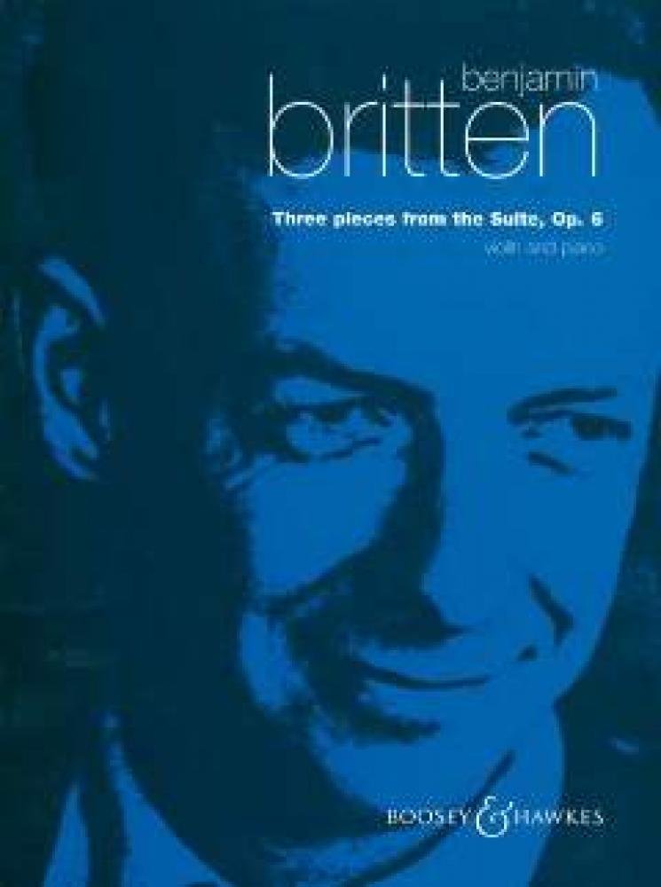 Drei Stücke aus der Suite: op. 6. Violine und Klavier. Sheet Music
