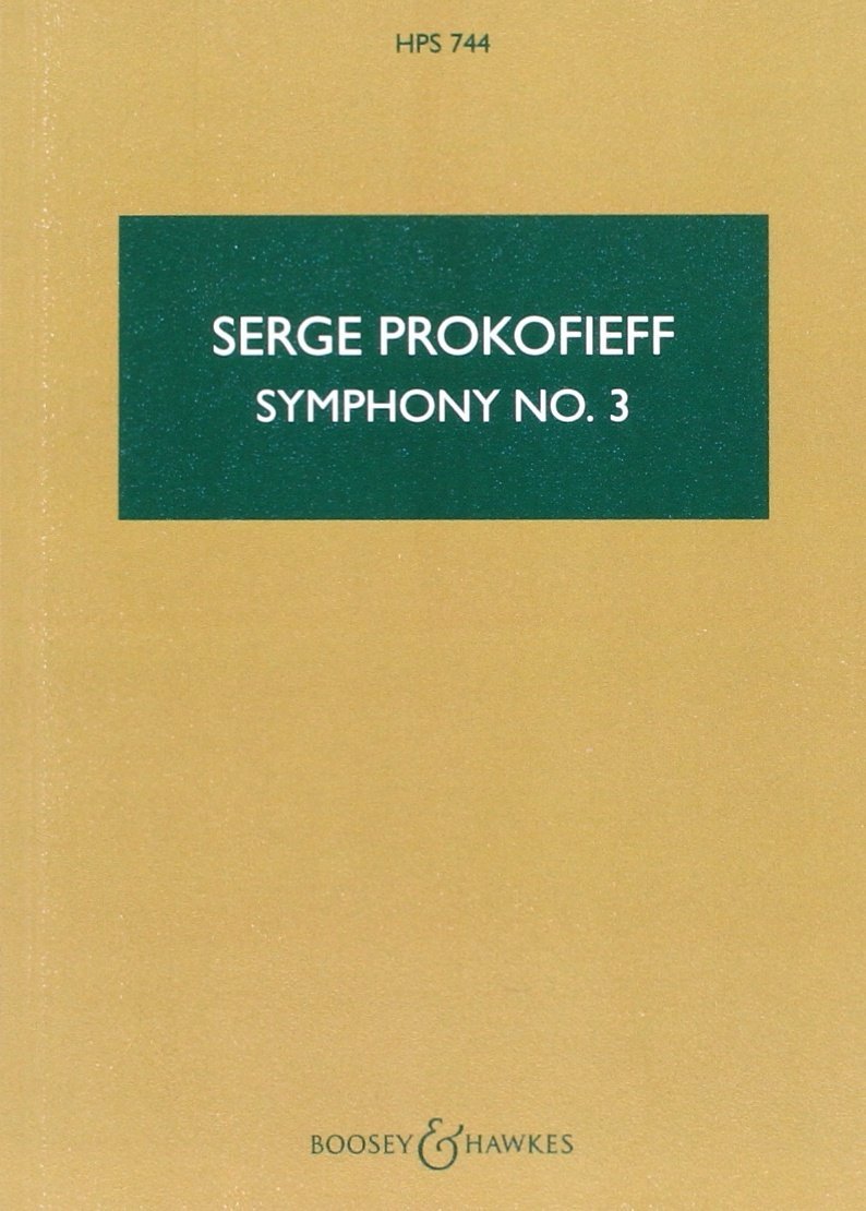 Troisième Symphonie: HPS 744. op. 44. orchestra. Partition d'étude. Sheet Music