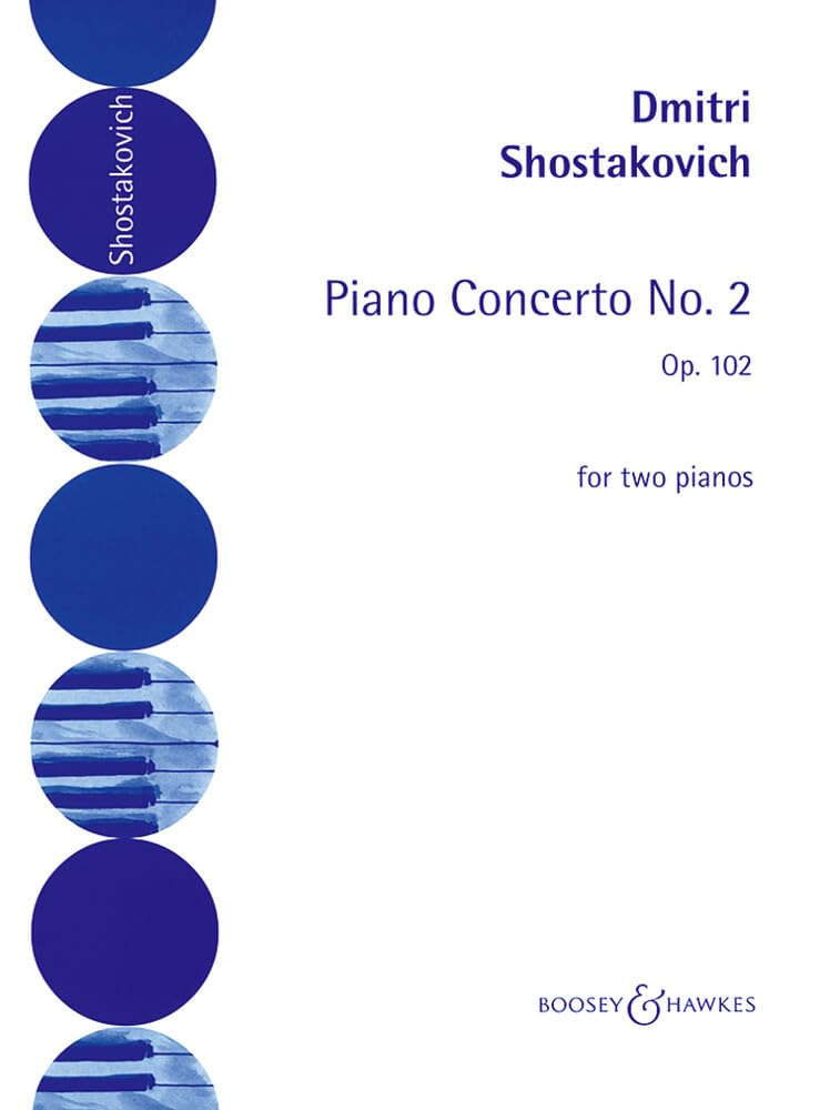 Piano Concerto No. 2: op. 102. Klavier und Orchester. Klavierauszug für 2 Klaviere. Sheet Music