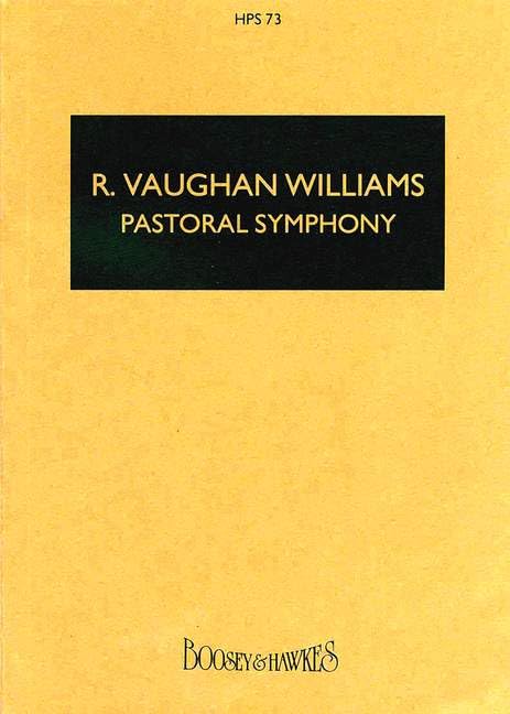 Pastoral Symphony: Symphony No.3. HPS 73. orchestra. Partition d'étude. book