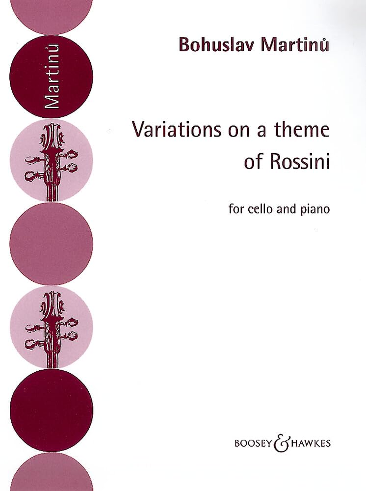 Variationen über ein Thema von Rossini: Violoncello und Klavier. Sheet Music