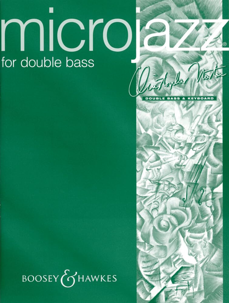Microjazz for double bass: 12 Stücke in populären Stilen. Kontrabass und Klavier. Arts & Music