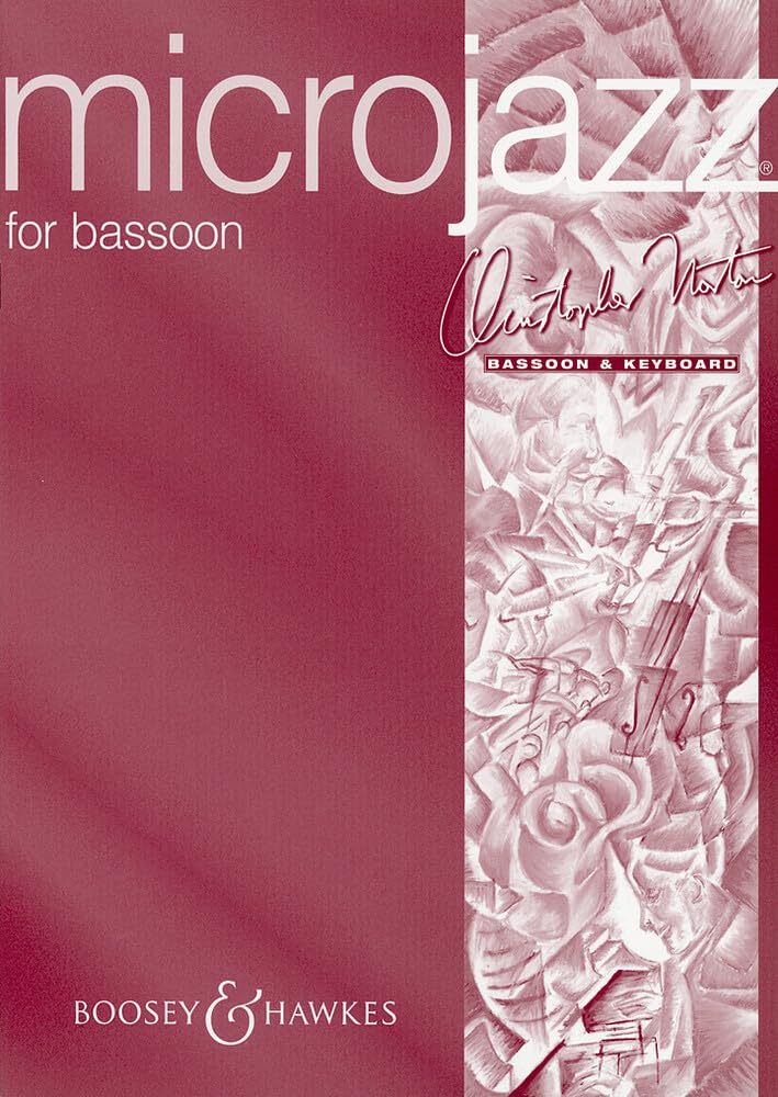Microjazz for Bassoon: Twelve graded pieces in popular styles. Fagott und Klavier. Sheet Music