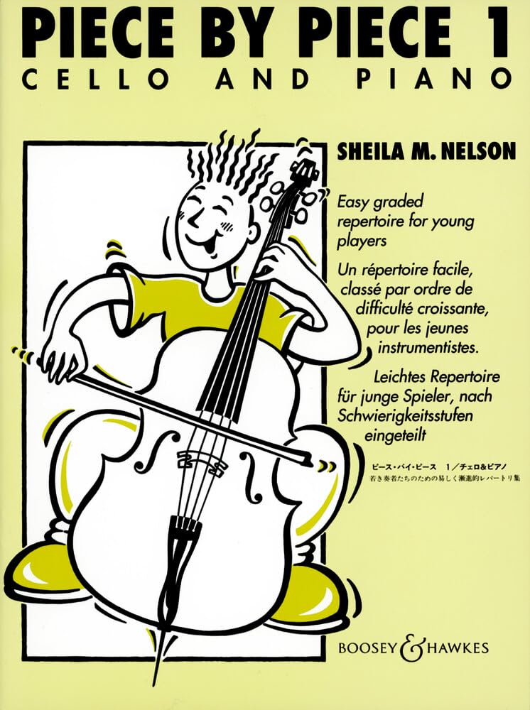 Piece by Piece: Leichtes Repertoire für junge Spieler, nach Schwierigkeitsstufen eingeteilt. Vol. 1. Violoncello und Klavier. Sheet Music
