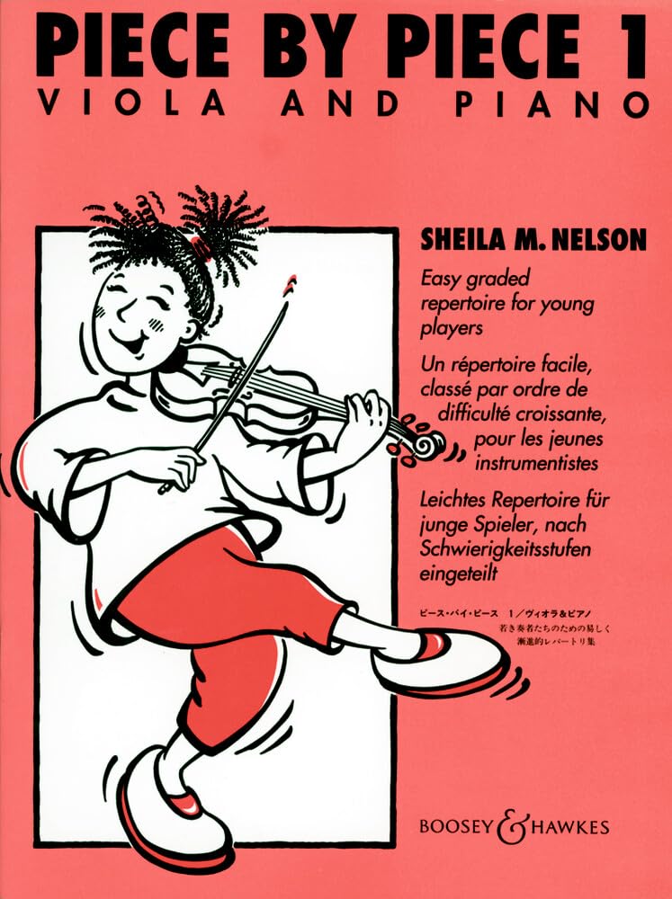 Piece by Piece: Leichtes Repertoire für junge Spieler, nach Schwierigkeitsstufen eingeteilt. Vol. 1. Viola und Klavier. Sheet Music