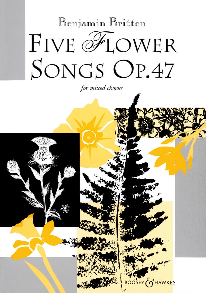 Five Flower Songs: op. 47. gemischter Chor (SATB) a cappella. Chorpartitur. Essays & Short Stories