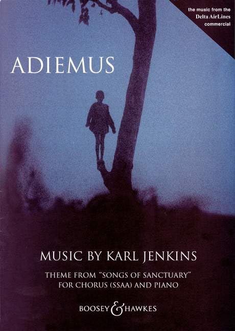 Adiemus: Theme from "Songs of Sanctuary" (SSAA). Frauenchor (SSAA), Blockflöte und Klavier. Chorpartitur. Sheet Music