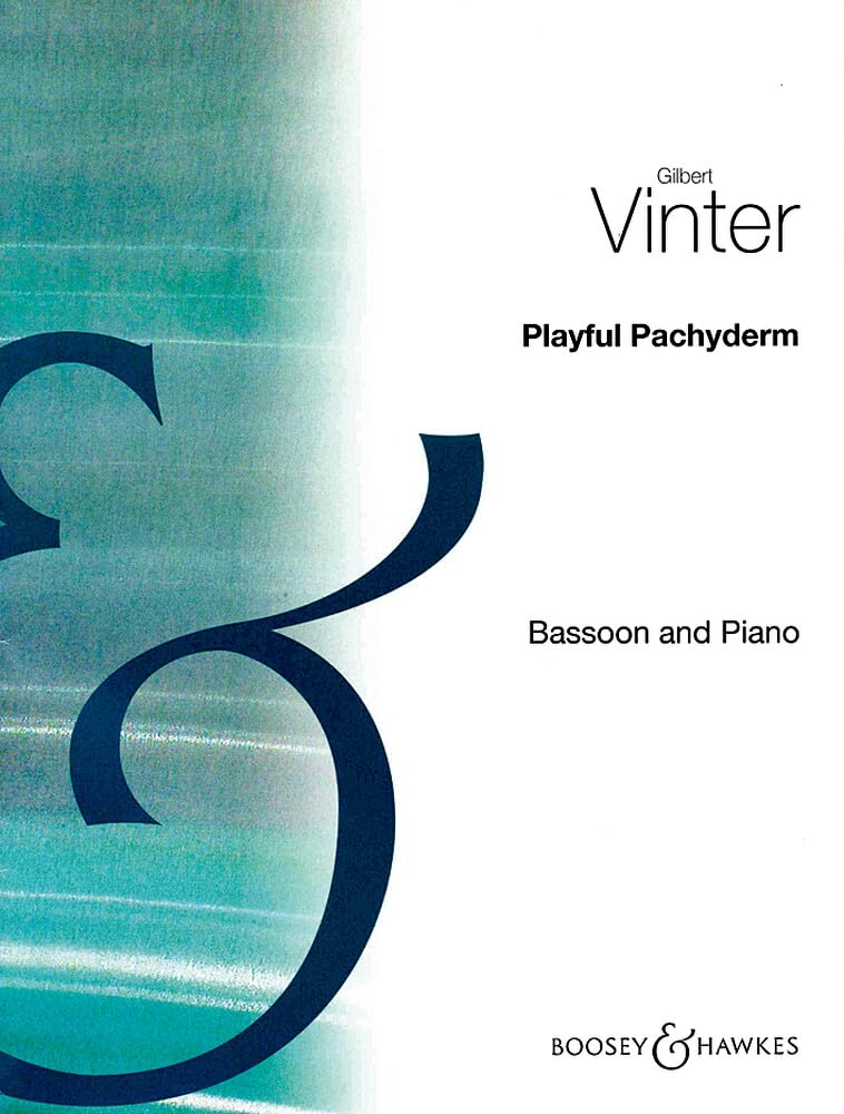 The Playful Pachyderm: Fagott und Klavier. Sheet Music
