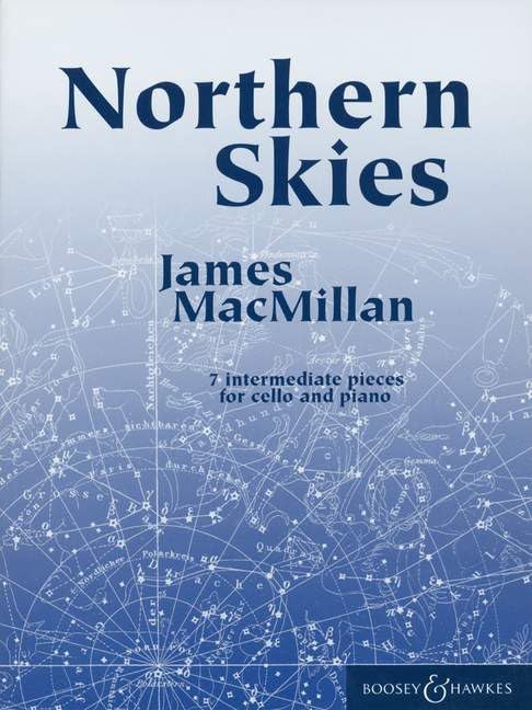 Northern Skies: 7 intermediate pieces. Violoncello und Klavier. Sheet Music