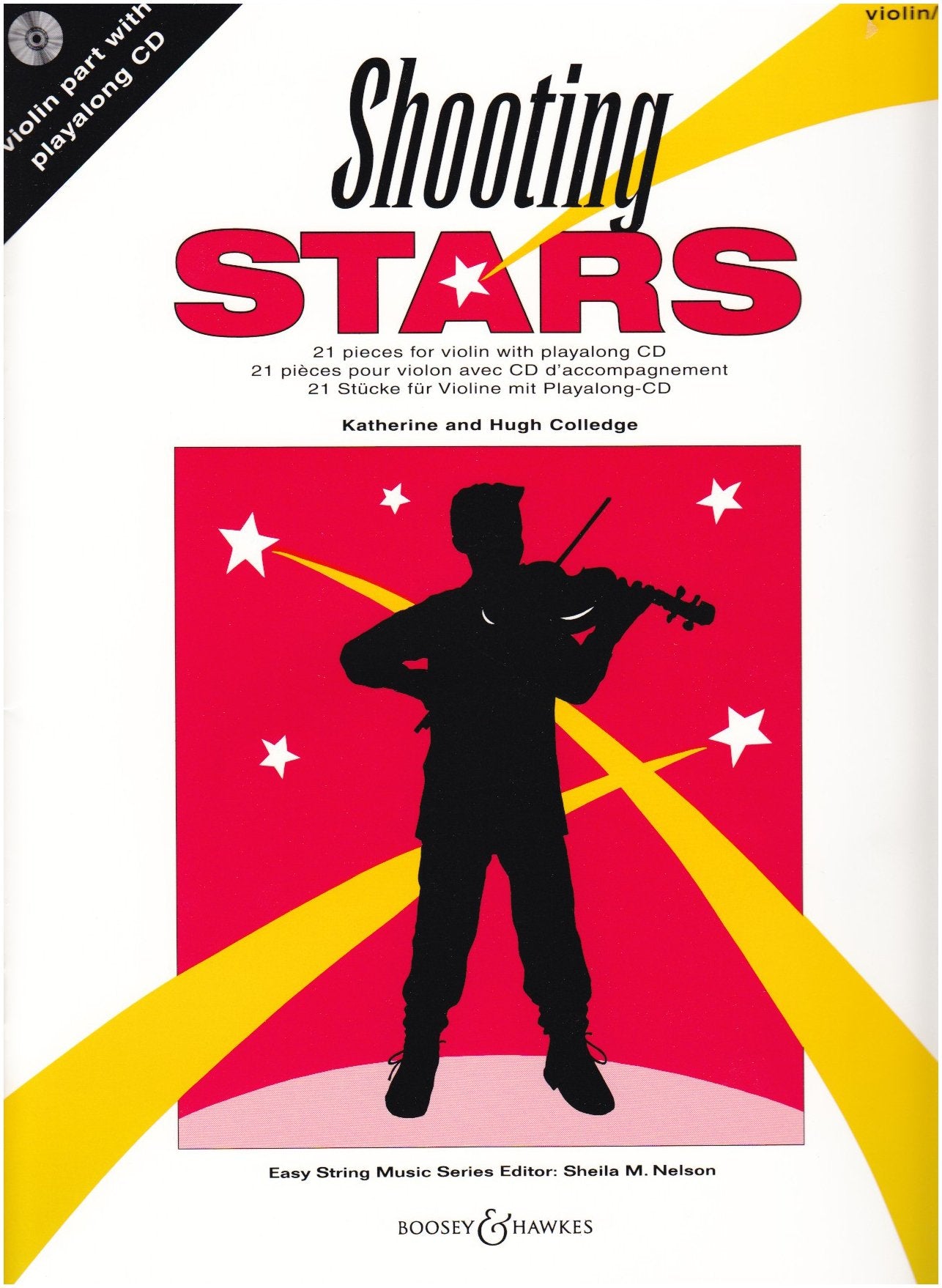Shooting Stars. Violine. Ausgabe mit CD book